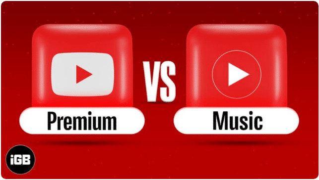 Premium or Music option to use when you are a regular YouTube user.